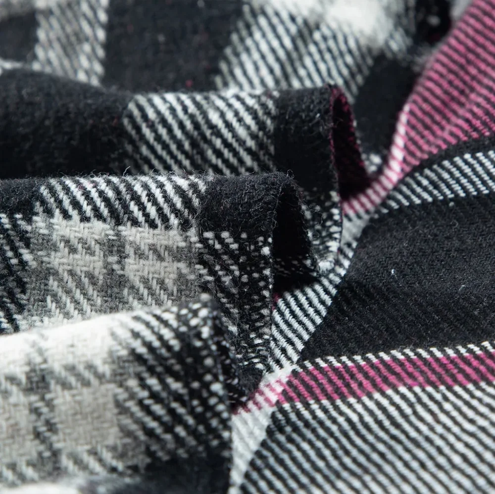 Blushing Nights Plaid Shacket